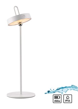 Just Light Lampa stołowa LED &quot;Amag&quot; w kolorze białym - wys. 47,2 x Ø 15 cm ze sklepu Limango Polska w kategorii Lampy stołowe - zdjęcie 179682169
