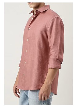 Marks &amp; Spencer Lniana koszula w kolorze szaroróżowym ze sklepu Limango Polska w kategorii Koszule męskie - zdjęcie 179682678