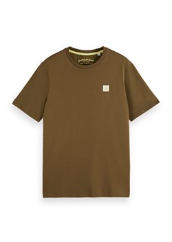 Scotch &amp; Soda Koszulka w kolorze jasnobrązowym ze sklepu Limango Polska w kategorii T-shirty męskie - zdjęcie 179692647