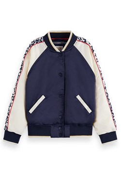 Scotch &amp; Soda Dwustronna kurtka w kolorze granatowo-białym ze sklepu Limango Polska w kategorii Kurtki chłopięce - zdjęcie 179692698