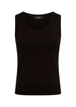 Weekend Max Mara Top damski Kobiety Bawełna czarny wypukły wzór tkaniny ze sklepu vangraaf w kategorii Bluzki damskie - zdjęcie 179695417