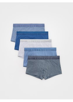 Reserved - 5 pack bokserek Classic - jasnoniebieski ze sklepu Reserved w kategorii Majtki męskie - zdjęcie 179696536
