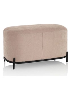 TFT Home Hocker &quot;Vanity&quot; w kolorze beżowym - 82 x 45 x 42 cm ze sklepu Limango Polska w kategorii Pufy i siedziska - zdjęcie 179700295