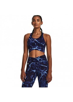 Damski top treningowy Under Armour Project Rock LG Crssover Top Pt - granatowy ze sklepu Sportstylestory.com w kategorii Biustonosze - zdjęcie 179707597