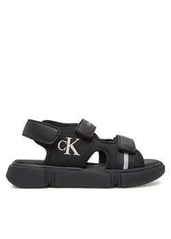Sandały Calvin Klein Jeans V3B2-83023-1591 M Czarny ze sklepu eobuwie.pl w kategorii Sandały dziecięce - zdjęcie 179712877