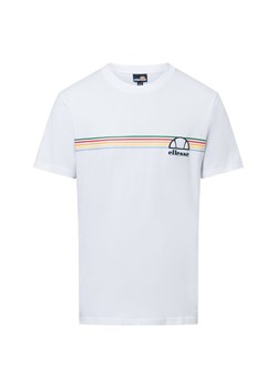 ellesse Koszulka męska - Lental Tee Mężczyźni Bawełna biały jednolity ze sklepu vangraaf w kategorii T-shirty męskie - zdjęcie 179721239