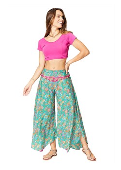 Ipanima Spodnie w kolorze turkusowym ze sklepu Limango Polska w kategorii Spodnie damskie - zdjęcie 179727898