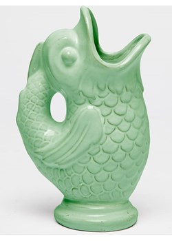 Madre Selva Wazon "Pez" w kolorze zielonym - wys. 26 cm ze sklepu Limango Polska w kategorii Wazony - zdjęcie 179728006