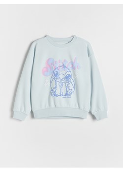 Reserved - Bluza Lilo & Stitch - jasnoniebieski ze sklepu Reserved w kategorii Bluzy dziewczęce - zdjęcie 179731336