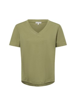 Marie Lund T-shirt damski Kobiety Bawełna oliwkowy jednolity ze sklepu vangraaf w kategorii Bluzki damskie - zdjęcie 179733967