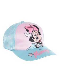 Disney Minnie Mouse Czapka &quot;Minnie&quot; w kolorze błękitno-jasnoróżowym ze sklepu Limango Polska w kategorii Czapki dziecięce - zdjęcie 179736806