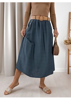 spódnica lucido granatowa one size ze sklepu UBRA w kategorii Spódnice - zdjęcie 179739939
