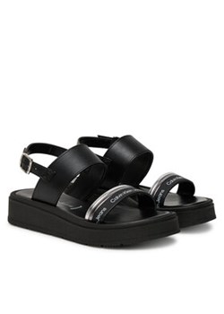 Calvin Klein Jeans Sandały V4A2-82053-0371X S Czarny ze sklepu MODIVO w kategorii Sandały dziecięce - zdjęcie 179740666