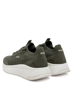 BOSS Sneakersy Ttnm Evo 50536413 Zielony ze sklepu MODIVO w kategorii Buty sportowe damskie - zdjęcie 179741045