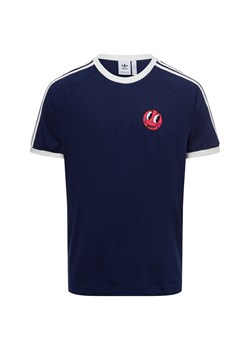 adidas Originals Koszulka męska - Cali Tee Mężczyźni Bawełna granatowy jednolity ze sklepu vangraaf w kategorii T-shirty męskie - zdjęcie 179742027