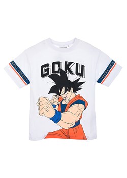 Dragon Ball Z Koszulka &quot;Dragon Ball Super&quot; w kolorze białym ze wzorem ze sklepu Limango Polska w kategorii T-shirty chłopięce - zdjęcie 179747468
