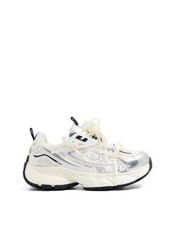 Cropp - Wzorzyste sneakersy - biały ze sklepu Cropp w kategorii Buty sportowe damskie - zdjęcie 179748157