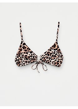 Mohito - Góra od bikini w panterkę - wielobarwny ze sklepu Mohito w kategorii Stroje kąpielowe - zdjęcie 179749458