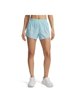 Damskie spodenki do biegania Under Armour UA Fly By 3\'\' Shorts - niebieskie ze sklepu Sportstylestory.com w kategorii Szorty - zdjęcie 179755046