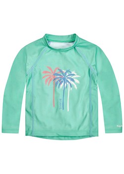 Playshoes Koszulka kąpielowa &quot;Palms&quot; w kolorze turkusowym ze sklepu Limango Polska w kategorii Stroje kąpielowe dla niemowląt - zdjęcie 179758005
