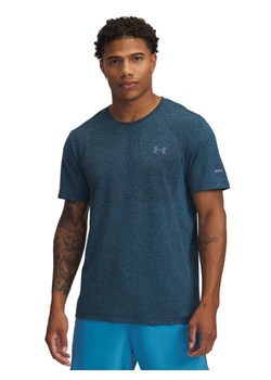 Under Armour Koszulka sportowa &quot;Stride&quot; w kolorze turkusowym ze sklepu Limango Polska w kategorii T-shirty męskie - zdjęcie 179758315