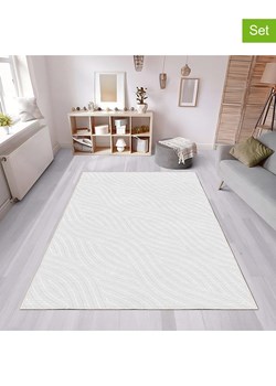 CARPET DIEM Dywan w kolorze jasnoszarym ze sklepu Limango Polska w kategorii Dywany - zdjęcie 179760068