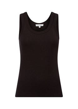 Marie Lund Top damski Kobiety Bawełna czarny jednolity ze sklepu vangraaf w kategorii Bluzki damskie - zdjęcie 179763009