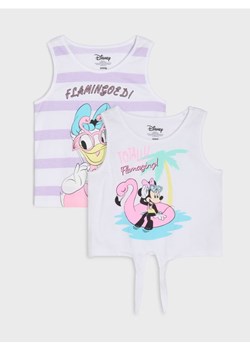 Sinsay - Koszulki na ramiączkach 2 pack Minnie Mouse - wielobarwny ze sklepu Sinsay w kategorii Bluzki dziewczęce - zdjęcie 179765297
