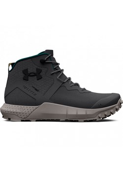 Męskie buty taktyczne Under Armour UA MG Valsetz Trek Mid L WP - grafitowe ze sklepu Sportstylestory.com w kategorii Buty trekkingowe męskie - zdjęcie 179765795