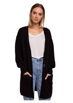 made of emotion Kardigan w kolorze czarnym ze sklepu Limango Polska w kategorii Swetry damskie - zdjęcie 179773199