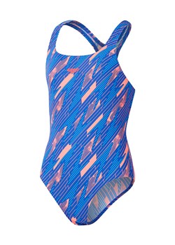 Speedo Strój kąpielowy &quot;Eco H-Bloom&quot; w kolorze niebiesko-błękitno-pomarańczowym ze sklepu Limango Polska w kategorii Stroje kąpielowe - zdjęcie 179773598