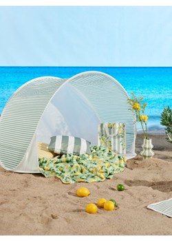 Sinsay - Namiot plażowy w paski - zielony ze sklepu Sinsay w kategorii Dekoracje i akcesoria ogrodowe - zdjęcie 179782847