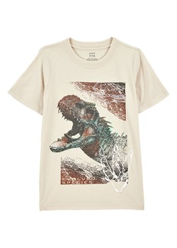 carter&apos;s Koszulka w kolorze beżowym ze sklepu Limango Polska w kategorii T-shirty chłopięce - zdjęcie 179788209