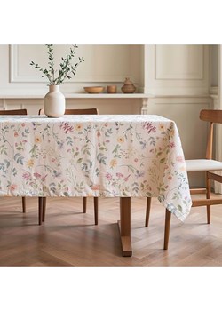 Mint Rugs Obrus &quot;Floral Ilma&quot; w kolorze biało-zielono-żółtym ze sklepu Limango Polska w kategorii Obrusy i bieżniki - zdjęcie 179788756