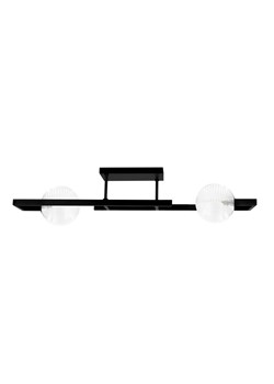 Sufitowa lampa transparentno-czarna H8-H94 ze sklepu Edinos.pl w kategorii Lampy sufitowe - zdjęcie 179792975