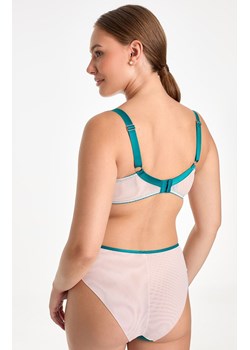 Figi damskie tangi szmaragdowe Salma C511, Kolor szmaragdowy, Rozmiar L, Ewa Bien ze sklepu Intymna w kategorii Majtki damskie - zdjęcie 179795406