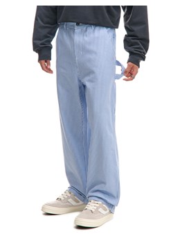 Cropp - Spodnie baggy w niebieskie paski - niebieski ze sklepu Cropp w kategorii Spodnie męskie - zdjęcie 179796905
