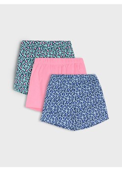 Sinsay - Szorty z motywem zwierzęcym 3 pack - wielobarwny ze sklepu Sinsay w kategorii Spodenki dziewczęce - zdjęcie 179798969