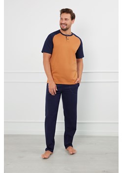 Aleksander piżama męska krótki rękaw, długie spodnie ze sklepu italianfashion w kategorii Piżamy męskie - zdjęcie 179807457