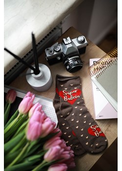 Skarpetki zakostki bezuciskowe K90Z BABCIA ze sklepu italianfashion w kategorii Skarpetki damskie - zdjęcie 179809086