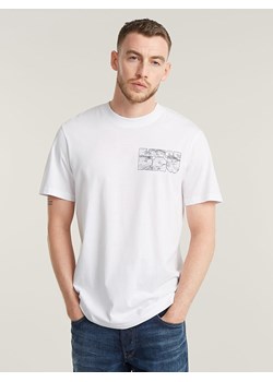 G-Star Koszulka w kolorze białym ze sklepu Limango Polska w kategorii T-shirty męskie - zdjęcie 179813605