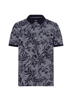 Fynch-Hatton Męska koszulka polo Mężczyźni Bawełna granatowy wzorzysty ze sklepu vangraaf w kategorii T-shirty męskie - zdjęcie 179819179