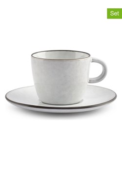 Salt and Pepper Filiżanki (4 szt.) "Fina" w kolorze biało-czarnym do mokki - 90 ml - id: 16894094 - marki Salt & Pepper - 179819845 Salt and Pepper Filiżanki (4 szt.) "Fina" w kolorze biało-czarnym do mokki - 90 ml ze sklepu Limango Polska w kategorii Dzbanki i zaparzacze - zdjęcie 179819845