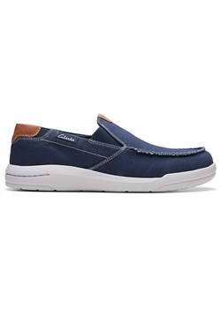 Clarks Slippersy &quot;Driftlite Step&quot; w kolorze granatowym ze sklepu Limango Polska w kategorii Buty sportowe męskie - zdjęcie 179819918