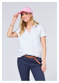 Polo Sylt Koszulka polo w kolorze białym ze sklepu Limango Polska w kategorii Bluzki damskie - zdjęcie 179822936