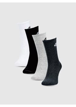 Chłopięce skarpetki za kostkę (4-pack) 4F 4FJWSS25USOCM433 - multikolor - id: 286550 - marki 4f Junior - 179824428 Chłopięce skarpetki za kostkę (4-pack) 4F 4FJWSS25USOCM433 - multikolor ze sklepu Sportstylestory.com w kategorii Skarpetki dziecięce - zdjęcie 179824428