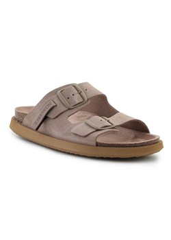 Klapki D.Franklin Vibe Sandals Buckle DFSH407001-TAUP brązowe ze sklepu ButyModne.pl w kategorii Klapki męskie - zdjęcie 179824786