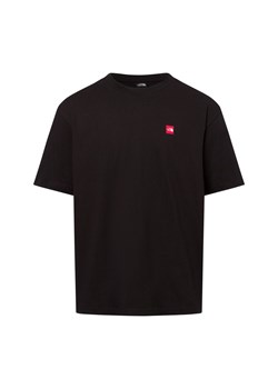The North Face Koszulka męska Mężczyźni Bawełna czarny jednolity ze sklepu vangraaf w kategorii T-shirty męskie - zdjęcie 179827955