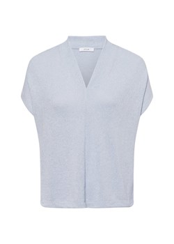 Opus Damska koszula z dzianiny - Sofranka Kobiety jasnoniebieski wypukły wzór tkaniny ze sklepu vangraaf w kategorii Bluzki damskie - zdjęcie 179827997