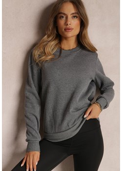 Ciemnoszara Bluza Diyo ze sklepu renee.pl w kategorii Bluzy damskie - zdjęcie 179847968